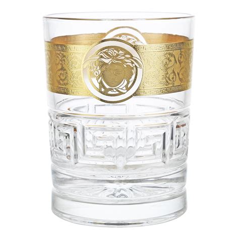 versace whiskey|Versace drinking glasses.